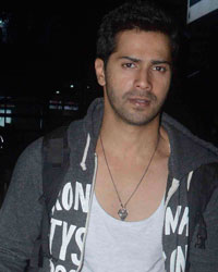 Varun Dhawan Spotted at Domestic Airport