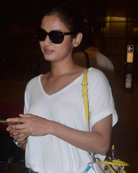 Sonal Chauhan at International Airport