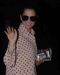 Kangana Ranaut Spotted at International Airport