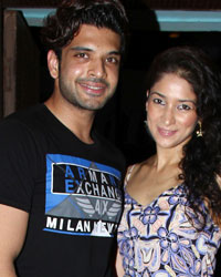 Neha Ahuja with Karan Kundra at The House