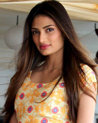 Athiya Shetty Snapped during the Promotion of 'Hero'