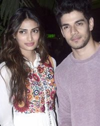 Athiya Shetty and Sooraj snapped at Domestic Airport Mumbai