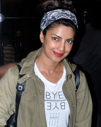 Priyanka Chopra at the airport