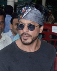 Shah Rukh Khan snapped at domestic Airport