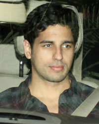 Alia Bhatt Visits Sidharth Malhotra At His Residence