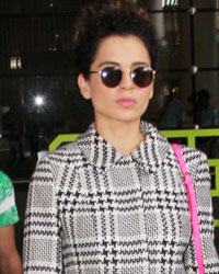 Kangana Ranaut  returns from London