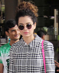 Kangana Ranaut  returns from London