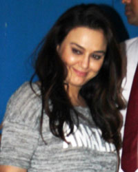 Preity Zinta Spotted at Olive Bar Bandra in Mumbai