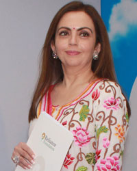 Nita Ambani at project ASMAN event, in New Delhi