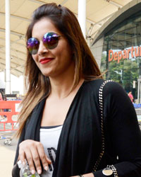 Bipasha Basu spotted at airport