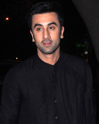 Ranbir Kapoor spotted at a restaurent in bandra