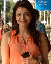 Kajal Agarwal spottted at airport