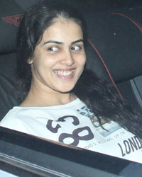 Genelia D Souza at light box