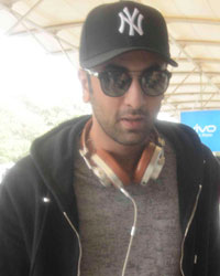 Ranbir Kapoor at airport