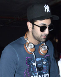 Ranbir Kapoor snapped at Mumbai Domestic Airport yesterday