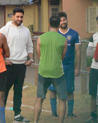 Abhishek Bachchan Spotted after Football match