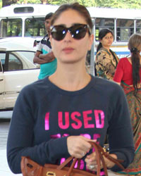 Kareena Kapoor at Domestic Airport