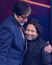 Amitabh Bachchan and Kailash Kher on 'Aaj Ki Raat Hai Zindagi'