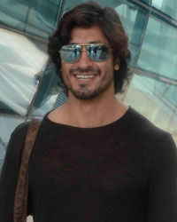 Vidyut Jamwal at Airport