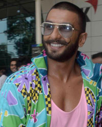 Ranveer Singh at Airport