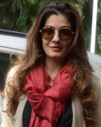 Raveena Tandon at Airport