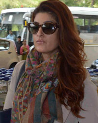 Twinkle Khanna spotted at Airport