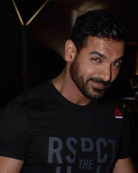 John Abraham Spotted at Airport