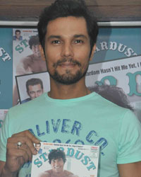 Randeep Hooda unveils latest cover of Stardust magazine