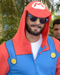 Ranveer Singh at Airport