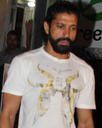 Farhan Akhtar Spotted at Bandra