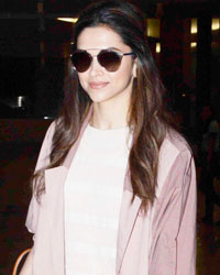 Deepika Padukone Snapped at Domestic Airport