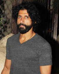 Farhan Akhtar Snapped at Bandra