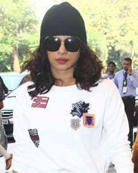 Priyanka Chopra Snapped at domestic Airport