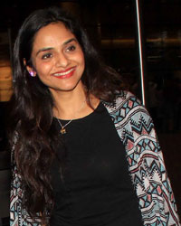 Madhoo snapped at mumbai domestic airport