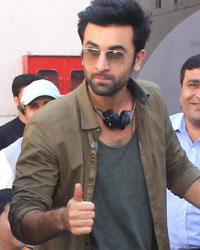 Ranbir Kapoor spotted at Mehboob Studio