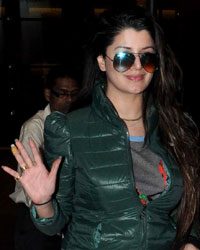 Kainaat Arora snapped at Mumbai International Airport Mumbai