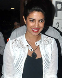 Priyanka Chopra snapped at international airport Mumbai