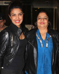 Priyanka Chopra Snapped at International Airport along With her Mom