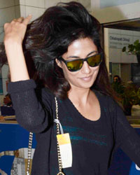 Chitrangada Singh Snapped at Domestic Airport