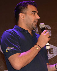 Cricketer Zaheer Khan and Nick Orton, CEO, BodyPower talk about Health and Fitness at the Body Power Expo 16