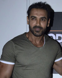 John Abraham attends the Bodypower Expo