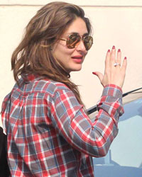 Kareena Kapoor at Mumbai airport, all are coming back from Saifai Mahaotsav