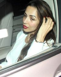 Malaika Arora at Karan Johar's house