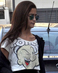 Alia Spotted worli during the some Shoot