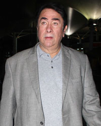 Randhir Kapoor spotted at airport