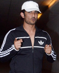 Sushant Singh Rajput snapped at yash raj studios