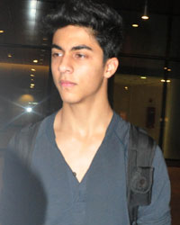 Shahrukh Khan's son Aryan Khan spotted at Mumbai airport in Mumbai