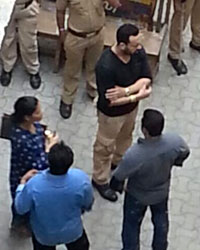 Salman Khan in at session court in Mumbai