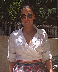 Neha Dhupia in Neha Agarwal's design