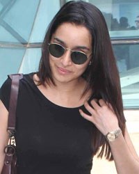 Shraddha Kapoor spotted at the international airport in Mumbai